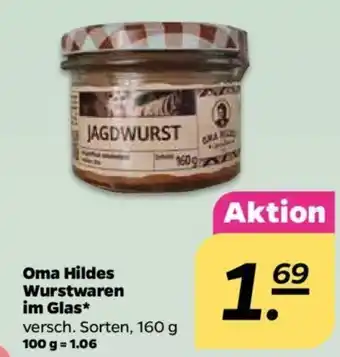 NETTO Oma Hildes Wurstwaren im Glas 160g Angebot