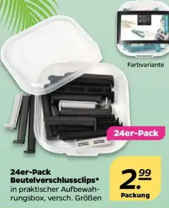 NETTO 24er Pack Beutelverschlussclips Angebot