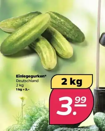 NETTO Einlegegurken 2kg Angebot