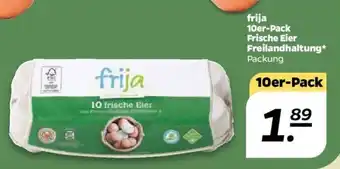 NETTO Frija 10er Pack Frische Eier Freilandhaltung Angebot