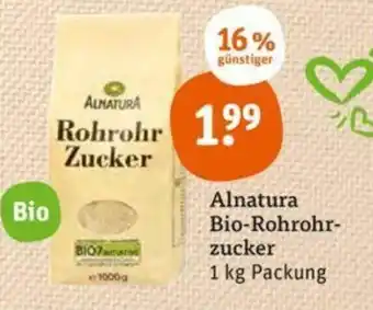 tegut Alnatura Bio Rohrohrzucker 1 kg Angebot