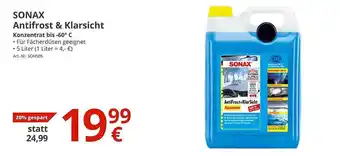 A.T.U. Sonax antifrost & klarsicht Angebot