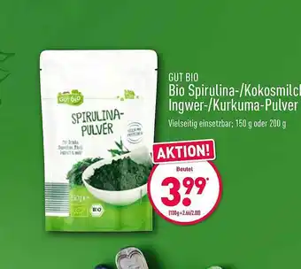 Aldi Nord Gut Bio Bio Spirulina- Oder Kokosmilch Oder Ingwer Oder Kurkuma-pulver Angebot