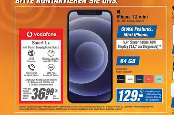 Expert Technomarkt iPhone 12 mini Angebot