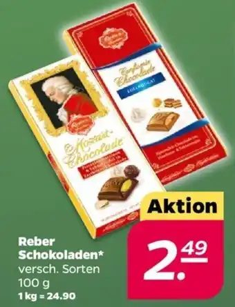 NETTO Reber Schokoladen 100 g Angebot