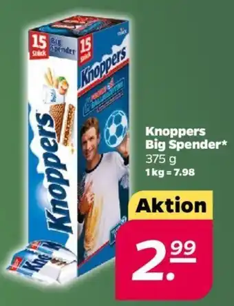 NETTO Knoppers Big Spender 375 g Angebot