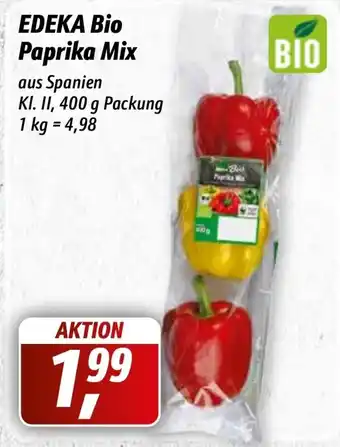 Simmel Edeka Bio Paprika Mix 400 g Packung Angebot