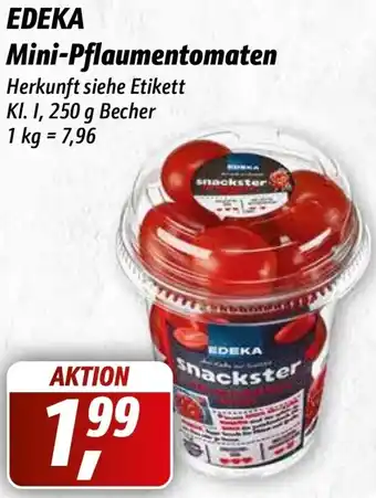 Simmel Edeka Mini Pflaumentomaten 250 g Becher Angebot