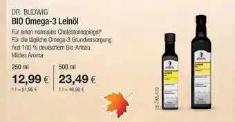 Vitalia Dr. budwig bio omega-3 leinöl Angebot