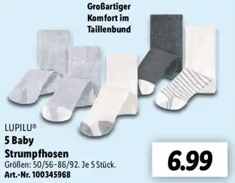 Lidl Lupilu 5 Baby Strumpfhosen Angebot