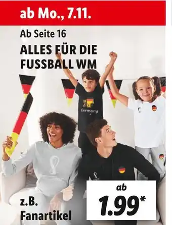 Lidl Fanartikel Angebot