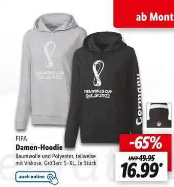 Lidl Fifa damen-hoodie Angebot