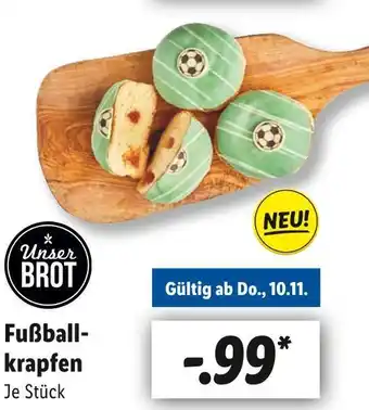 Lidl Fußballkrapfen Angebot