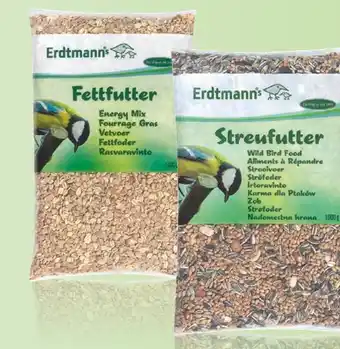 Lidl Erdtmanns fett-/streufutter oder geschälte sonnenblumenkerne Angebot