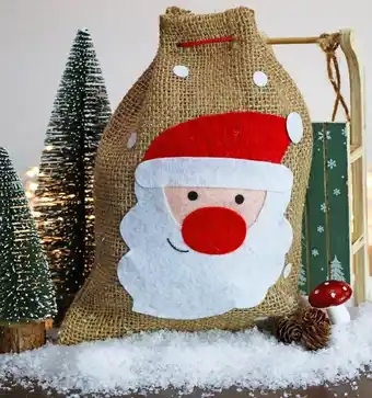 dm drogerie Dekorieren & einrichten geschenksack jute kleiner weihnachtsmann Angebot