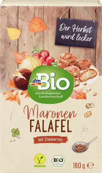 dm drogerie Dmbio falafel kastanie-cranberry Angebot