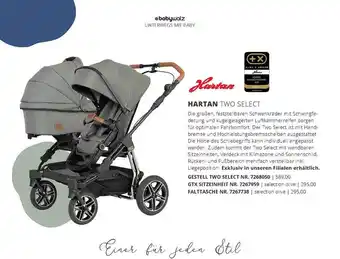 Baby Walz Hartan two select Angebot
