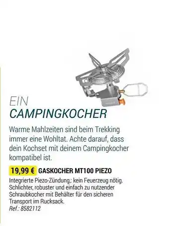 Decathlon Gaskocher mt100 piezo Angebot