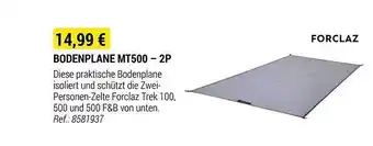 Decathlon Forclaz bodenplane mt500 - 2p Angebot