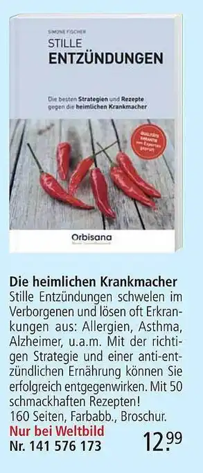 Weltbild Stille entzündungen Angebot