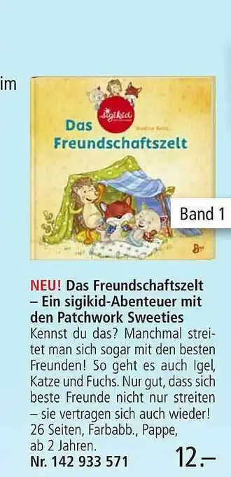 Weltbild Das freundschaftszelt - ein sigikid-abenteuer mit den patchwork sweeties Angebot