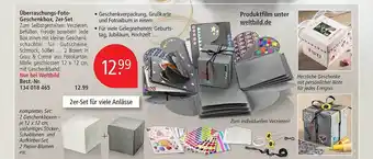 Weltbild Überraschungs-foto-geschenkbox 2er-set Angebot