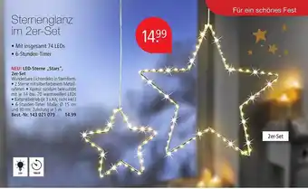 Weltbild Led-sterne „stars“, 2er-set Angebot