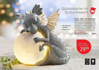 Weltbild Drache „daiki“ mit leuchtkugel Angebot