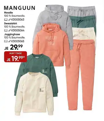 Galeria Manguun hoodie, sweatshirt oder jogginghose Angebot