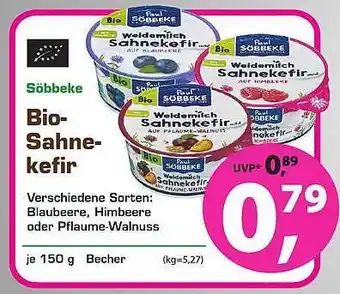 Erdi Biomarkt Söbbeke bio-sahnekefir Angebot