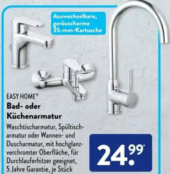 Aldi Süd Easy Home Bad oder Küchenarmatur Angebot