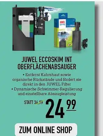 Kölle Zoo Juwel eccoskim int oberflächenabsauger Angebot