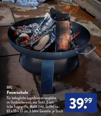 Aldi Süd BBQ Feuerschale Angebot