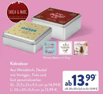 Aldi Süd Keksdose Angebot