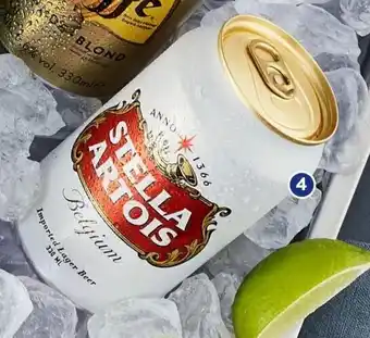 Aldi Süd Stella Artois Belgisches Lagerbier 0,33 L Dose Angebot