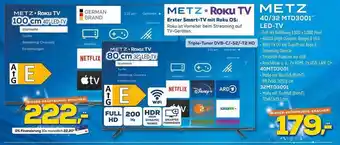 Euronics XXL Metz 40.32 mtd3001 led-tv Angebot