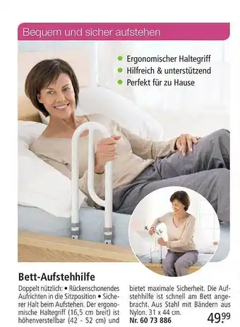 Weltbild Bett-aufstehhilfe Angebot