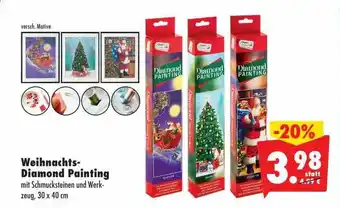 Mäc Geiz Weihnachts-diamond painting Angebot