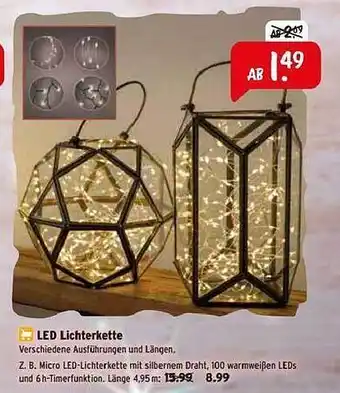 Raiffeisen Markt Led-lichterkette Angebot