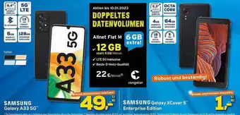 Euronics XXL Samsung galaxy a33 5g oder galaxy xcover 5 entreprise edition Angebot