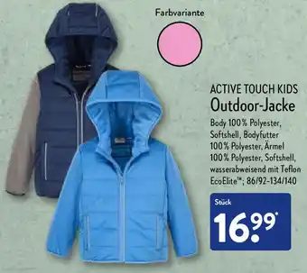 Aldi Nord Active Touch Kids Outdoor Jacke Angebot