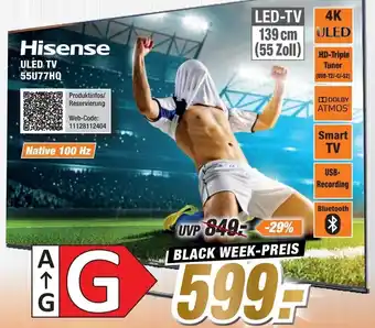 Expert Hisense ULED TV 55U77HQ Angebot