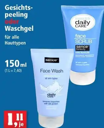 Thomas Philipps Gesichtspeeling oder Waschgel 150 ml Angebot