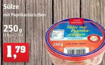 Thomas Philipps Sülze mit Paprikastückchen 250 g Angebot