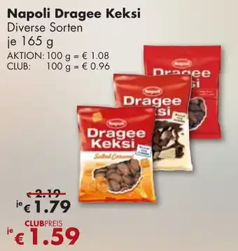 Travel Free Napoli Dragee Keksi 165 g Angebot