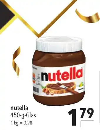 CITTI Markt Nutella 450 g Angebot