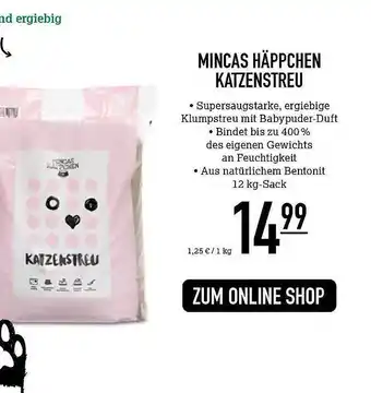 Kölle Zoo Mincas häppchen katzenstreu Angebot