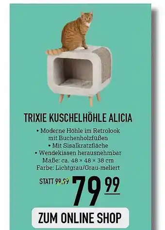 Kölle Zoo Trixie kuschelhöhle alicia Angebot