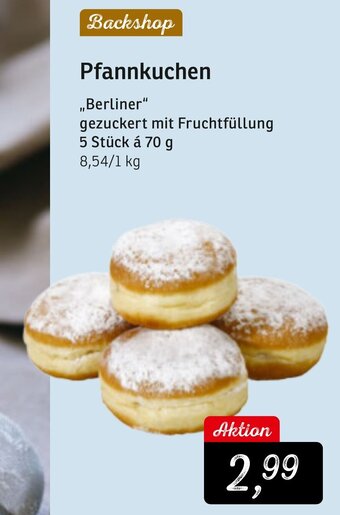 KONSUM Pfannkuchen ,,Berliner" Angebot