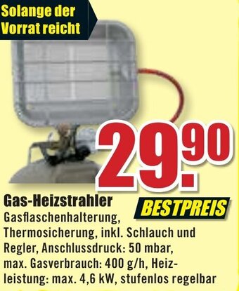 B1 Discount Baumarkt Gas Heizstrahler Angebot